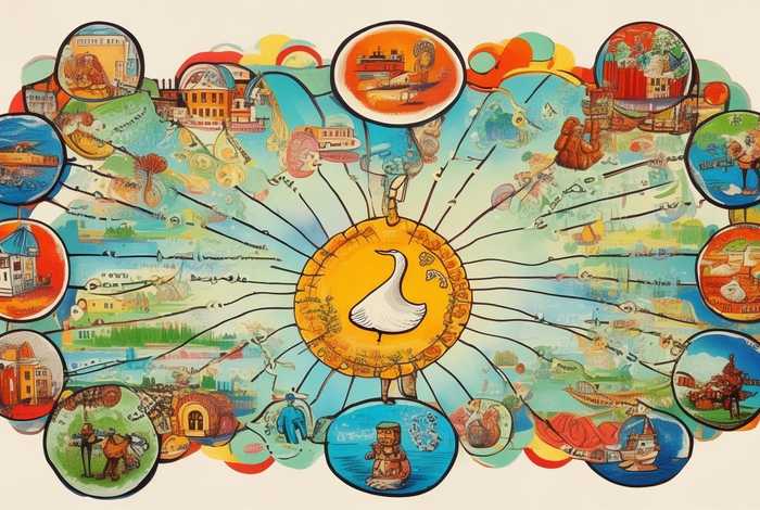 骑鹅旅行记思维导图简单又漂亮 - 骑鹅旅行记思维导图简单又漂亮怎么画 骑鹅旅行记思维导图简单又漂亮 - 骑鹅旅行记思维导图简单又漂亮怎么画