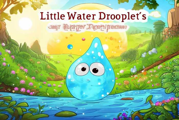 小水滴旅行记绘本图片，小水滴旅行记完整绘本故事带图片