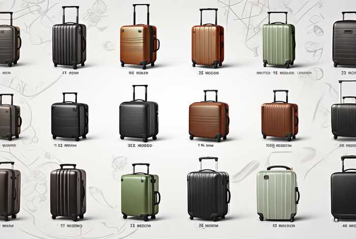 旅行箱尺寸标准图片、旅行箱尺寸标准图片大全