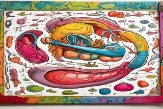 人体内旅行手抄报，人体内旅行手抄报图片