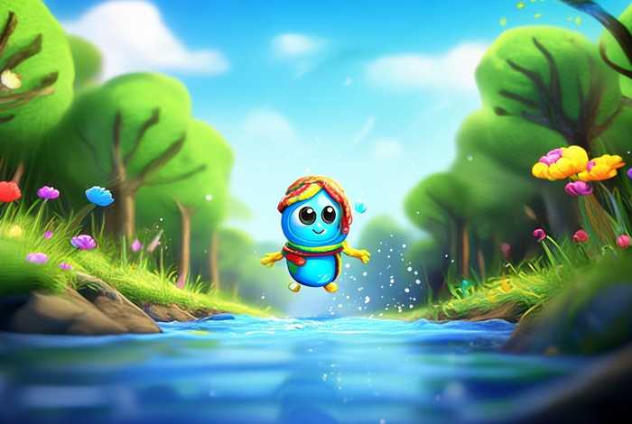 小水滴旅行记绘本 小水滴旅行记绘本图片