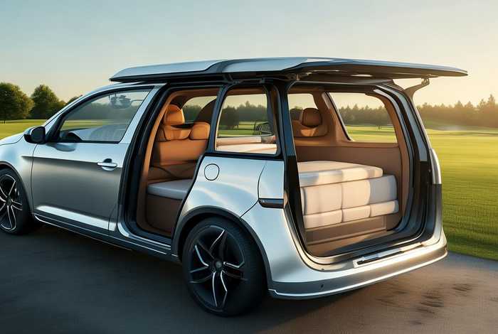 高尔夫旅行床车 高尔夫7床车改造