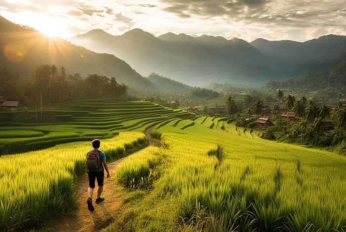 小伟旅行录老挝，旅行者小伟