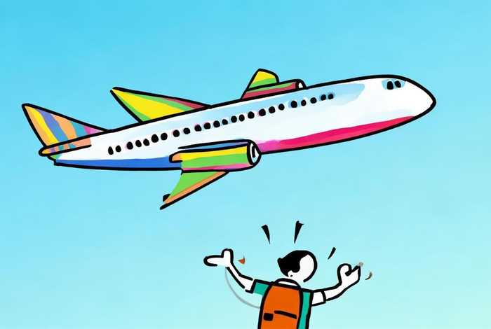 我想去旅行坐飞机简笔彩色简单（我想坐飞机去旅行用英语怎么说）