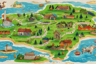 骑鹅旅行记思维导图路线 骑鹅旅行记思维导图路线图及事例