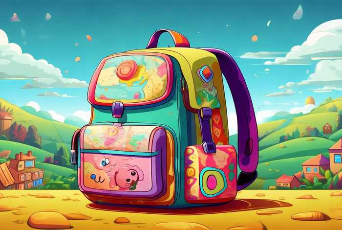 旅行背包图片、旅行背包卡通图片
