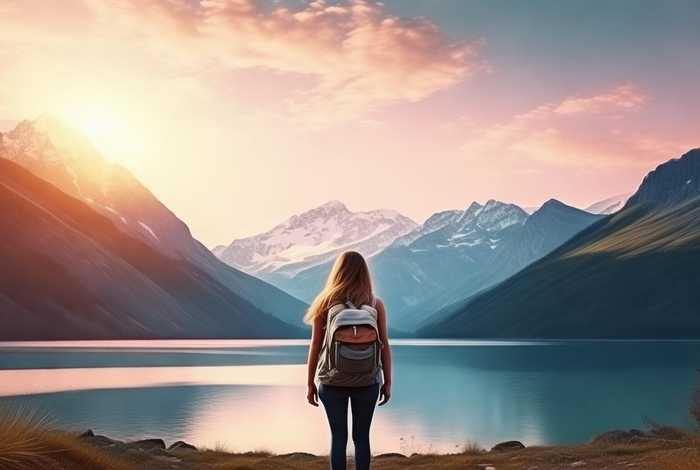 一个人旅行图片；一个人旅行图片大全