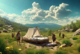 带床去旅行西瓜视频（带床去旅行假的）