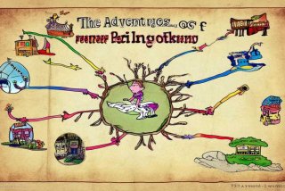 骑鹅旅行记思维导图清晰、骑鹅旅行记思维导图清晰简单