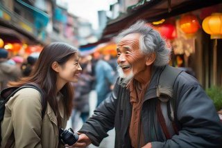 中国旅行博主（中国旅行博主回国前拜托朋友帮助车夫小哥）