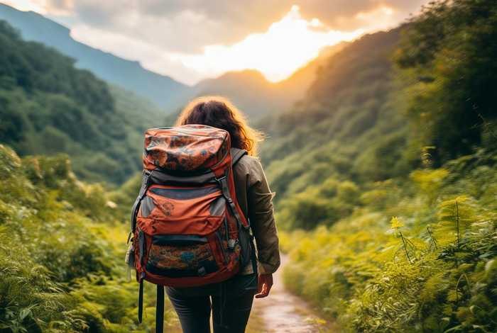 背包旅行图片唯美在路上（背包旅行图片 唯美）