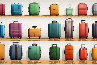 旅行箱尺寸规格对照表 旅行箱尺寸规格对照表图片