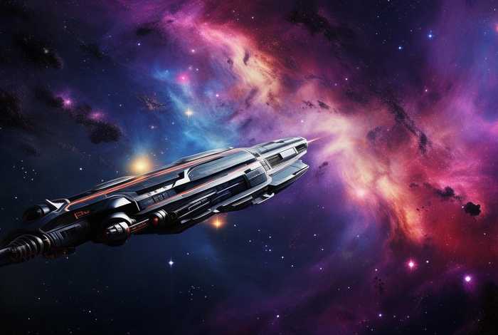 太空旅行绘画，太空旅行绘画图片