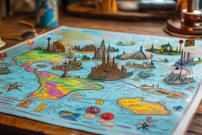 旅行地图制作（旅行地图制作教程）