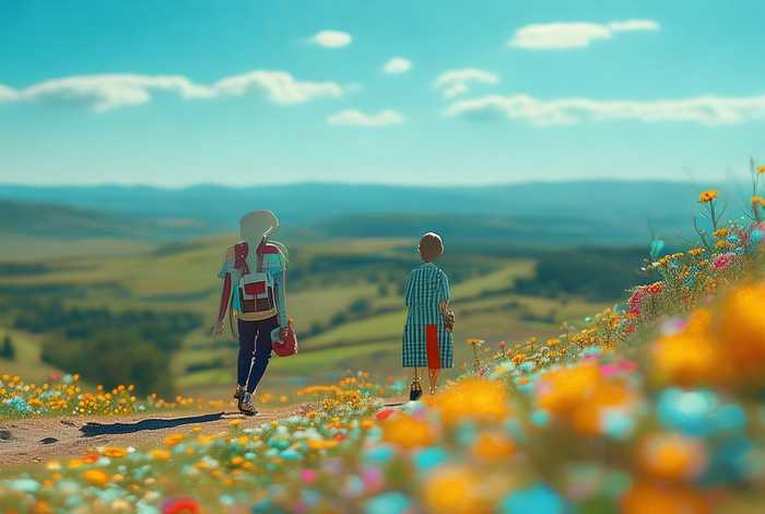 大头小头去旅行的微博视频；2018年的视频大头小头去旅行