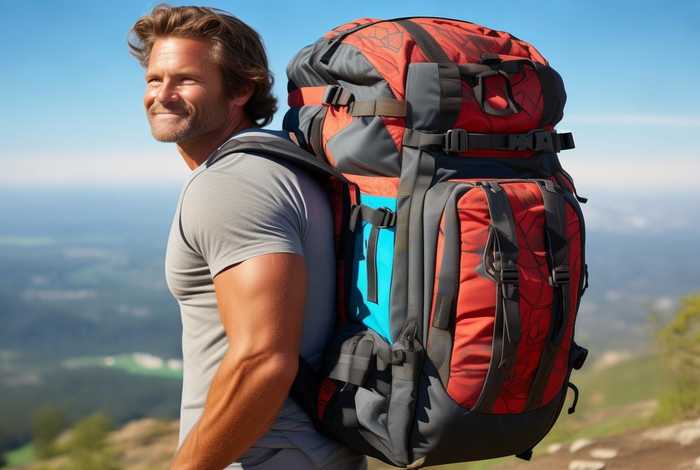 旅行背包男大容量超大双肩包 旅游男背包双肩包大容量