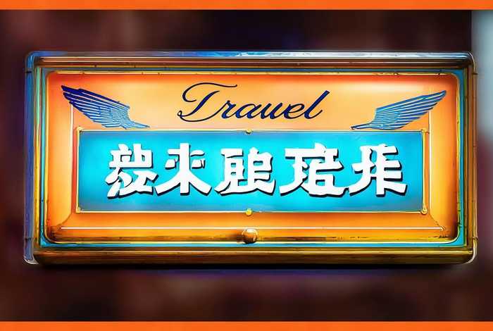 飞扬旅行社牌匾图片 飞扬旅行社牌匾图片高清