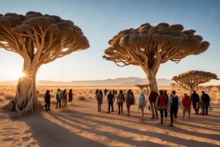 难忘的旅行普通话三分钟好背 - 难忘的旅行普通话三分钟好背胡杨林