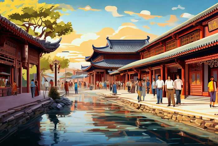 西安旅行画报简单又漂亮，西安旅行画报简单又漂亮怎么画