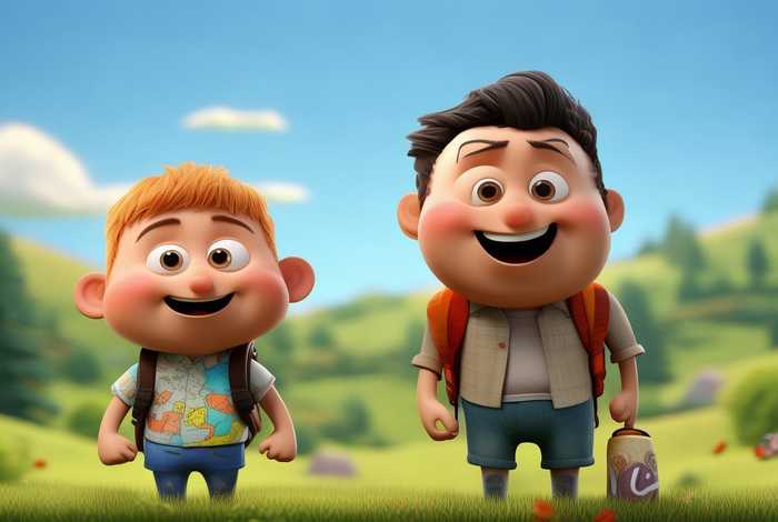 愉快的旅行大头儿子，愉快的旅行大头儿子小头爸爸