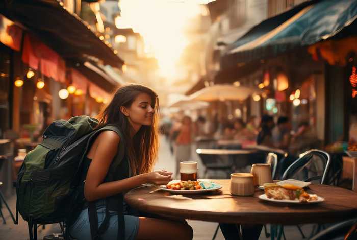 一个人吃饭旅行到处走走停停歌词，一个人吃饭旅行到处走走停停歌词是什么意思