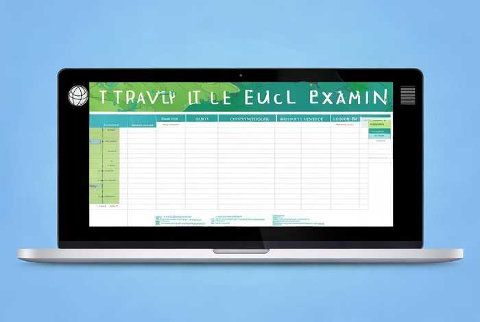 旅行计划excel模板（旅行计划表格excel）