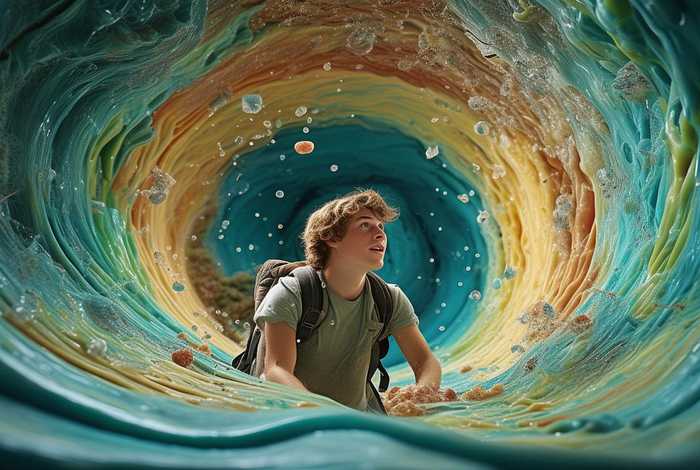 在牛肚子里旅行作者，在牛肚子里旅行作者图片