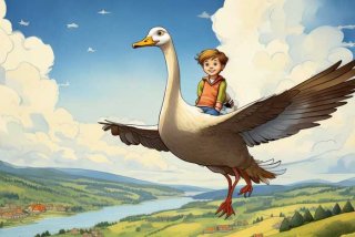 骑鹅旅行记的好句及感受 骑鹅旅行记的好词好句好段及感受