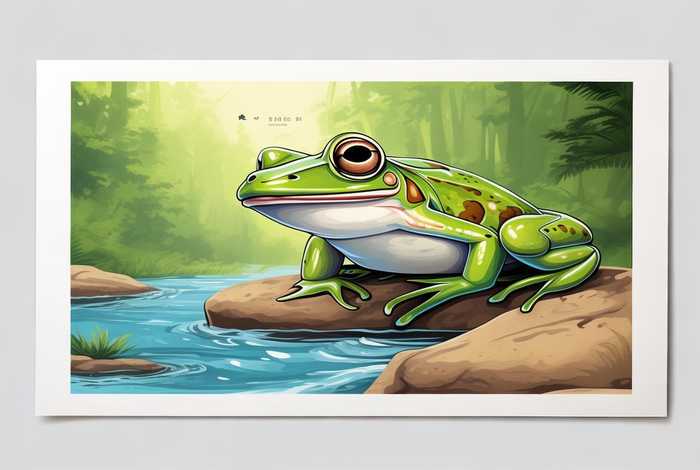 制作青蛙明信片 蛙类的明信片a4纸怎么制作