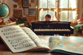 愉快的旅行钢琴谱，愉快的旅行钢琴曲唱谱