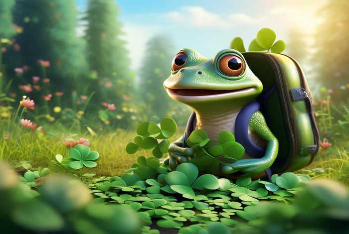 旅行青蛙破解版汉化版无限三叶草，旅行青蛙无限三叶草礼包领取