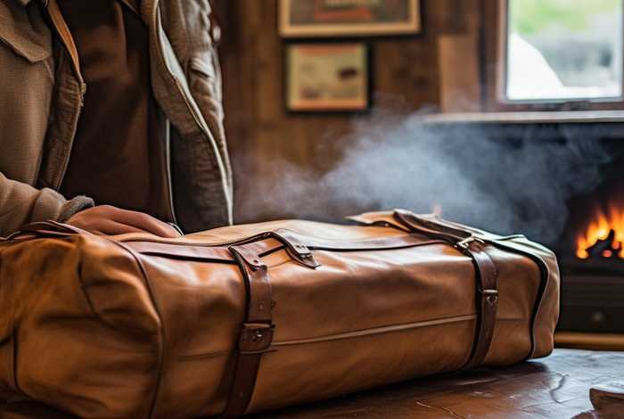 旅行袋后面有一条宽的横的带子 旅行袋有味道怎么处理