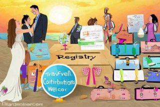 旅行结婚怎么收份子钱、旅行结婚的话礼钱怎么收