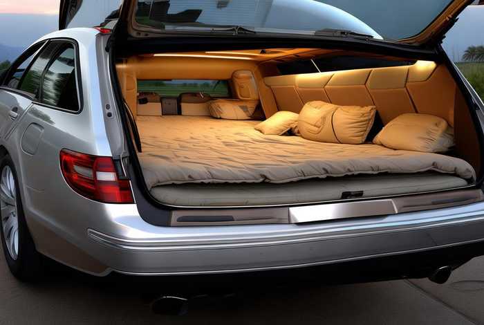 别克凯越旅行版轿车改床车方案，别克凯越旅行版2007改装