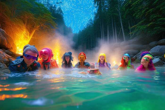 旅行动漫 - 特殊的温泉旅行动漫