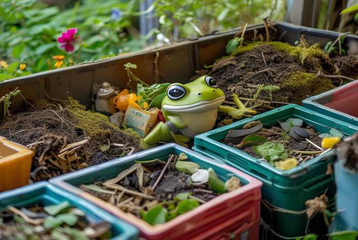 旅行青蛙堆肥物料放什么（旅行青蛙堆肥物料放什么好）