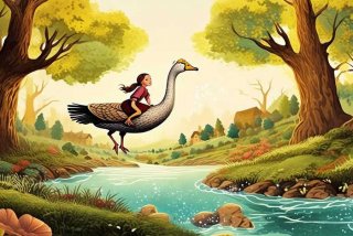 骑鹅旅行记路线图画（骑鹅旅行记路线图画好看）