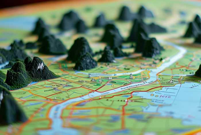 桂林地图旅游地图 桂林市地图旅游地图