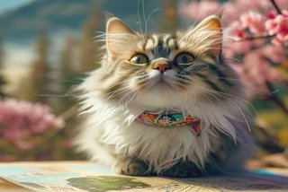 旅行青蛙明信片猫咪（旅行青蛙明信片存在哪）