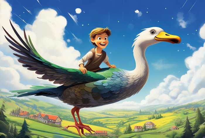 骑鹅旅行记梗概200左右，骑鹅旅行记梗概200字左右