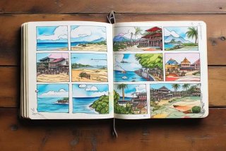 一个人的旅行书，一个人的旅行书法作品