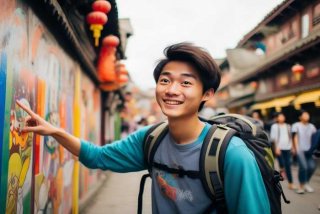 小伟旅行录抖音；小伟抖音视频