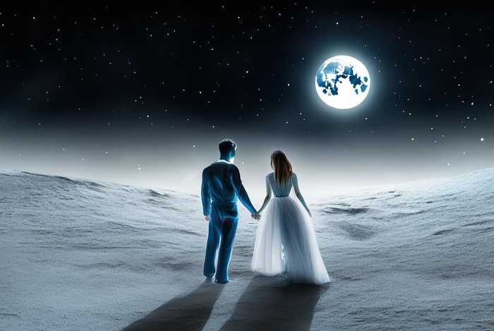 穿过月亮的旅行结局；穿过月亮的旅行结局两人结婚