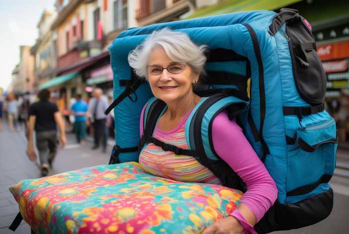 带床去旅行个人主页抖音、带床去旅行假的