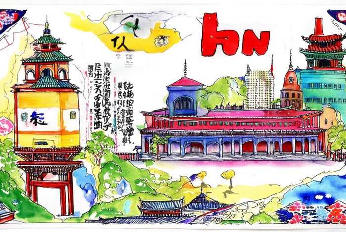 武汉旅行记手抄报可打印，武汉旅游攻略手抄报