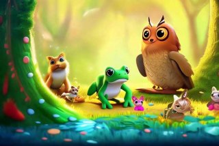 旅行青蛙小鸟图片 旅行青蛙动物图片