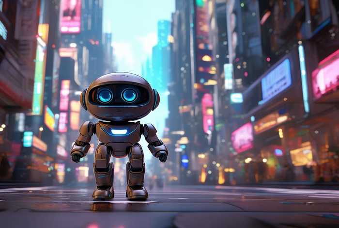 机器人的旅行10分56秒 - 机器人的旅行动画片