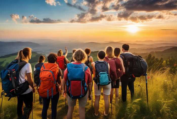 徒步旅行团，徒步旅行团英语