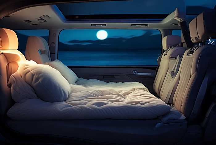 明锐旅行车后排放倒可以当床睡吗；明锐旅行车后座可以放平吗