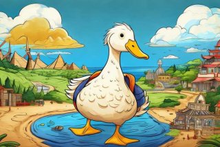 鹅旅行记手抄报内容；其鹅旅行记手抄报